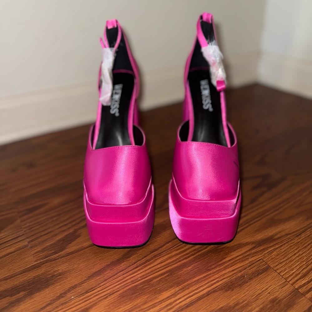 Women's Pink Platform Heels